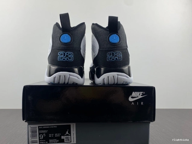 Jordan 9 University Retro Blue CT8019-140 Air 0802